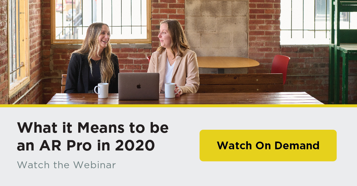 What it Means to be an AR Pro in 2020 - Webinar